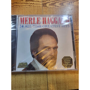 1995 New Sealed CD Merle Haggard 24 Greatest Hits TeeVee Records TVCD-0703